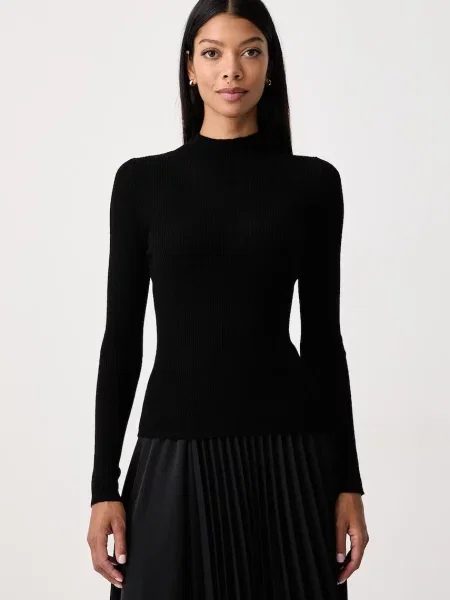 Pulover Twinset de lână negru