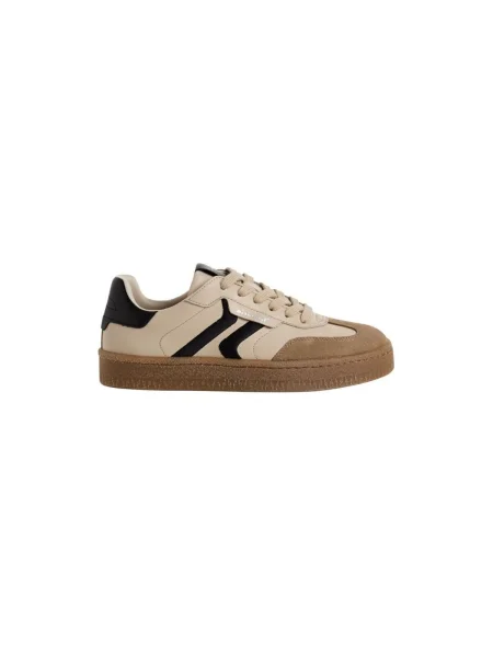 Sneakerși Tamaris bej