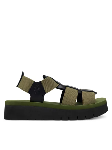 Босоножки Fly London зеленые