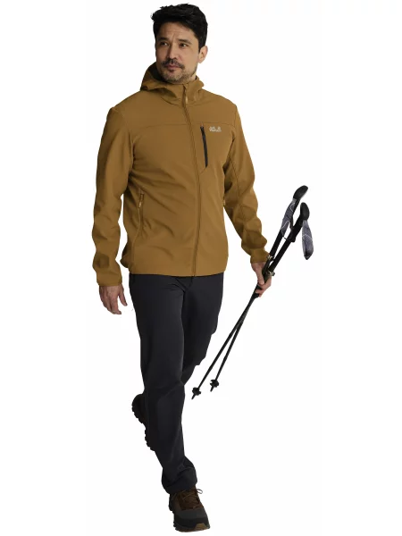 Вітровка Jack Wolfskin коричневий