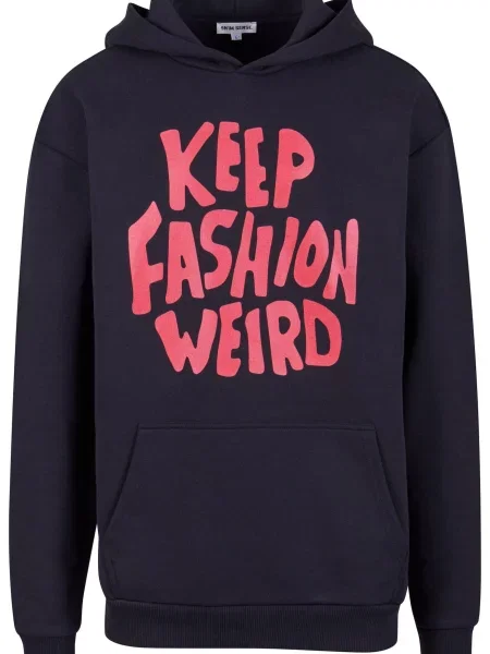 SENSE Mikina Keep Fashion Weird grenadina černá