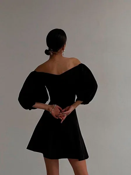 Платье мини Uaclothes черное
