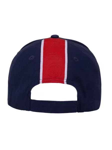 Czapka z daszkiem Paris Saint Germain granatowa niebieska