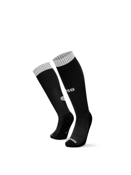 Oficjalne skarpety piłkarskie real sporting de gijón dla Siroko RSG Socks Trai czarne