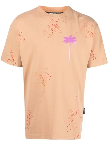 Tricou Palm Angels maro