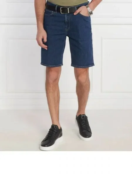 Calvin Klein Rövidnadrág | denim kék