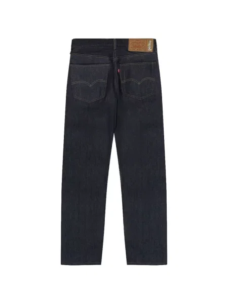 Blugi Denim Tears cu autograf albastru