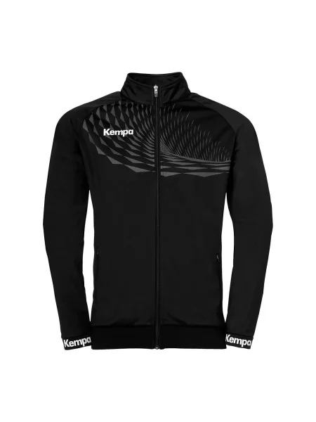 Dziecięca bluza dresowa Kempa Wave 26 Poly czarna