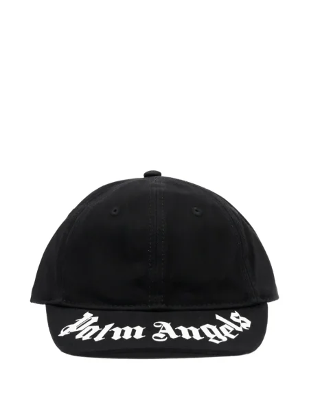 Czapka z daszkiem dziecięca Palm Angels czarna