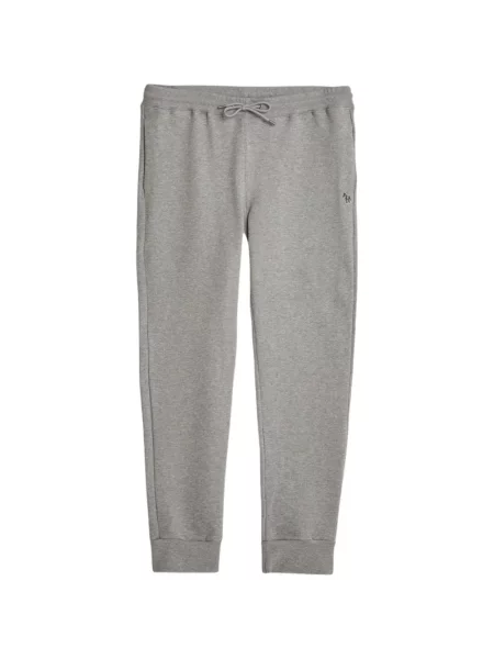 Pantaloni Paul Smith cu model zebră alergare cu autograf gri