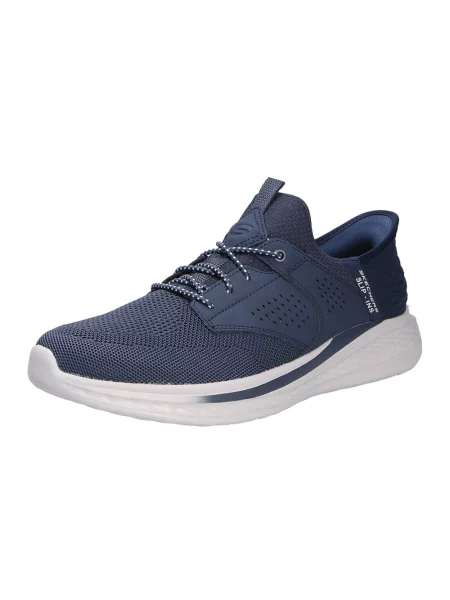 Sneakersy Skechers niebieskie