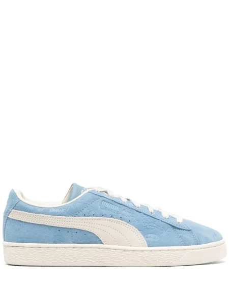 Sneakerși Puma Suede din piele de căprioară albastru