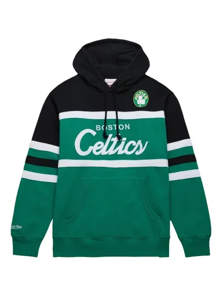 Majica s kapuljačom Mitchell & Ness zelena