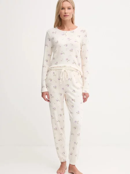 Пижама Lauren Ralph Lauren дамска бежово