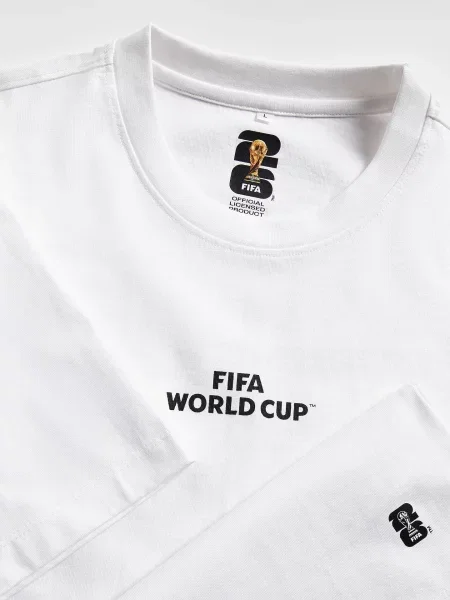 Reserved Футболка FIFA World Cup білий