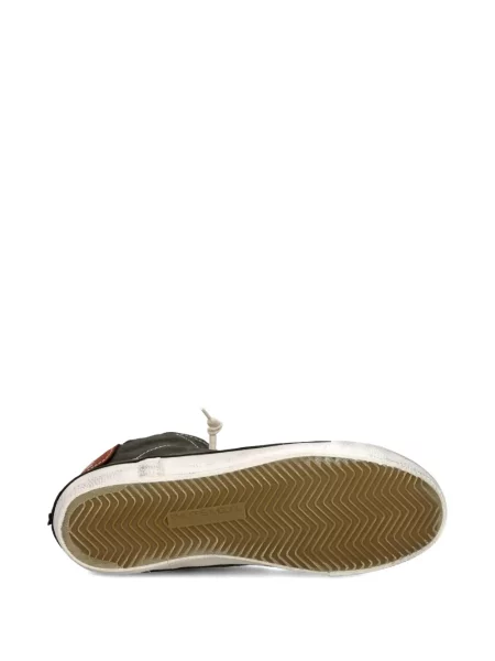Sneakerși Philippe Model Paris din piele de căprioară verde