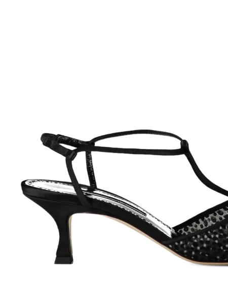 Pantofi cu toc Manolo Blahnik negru