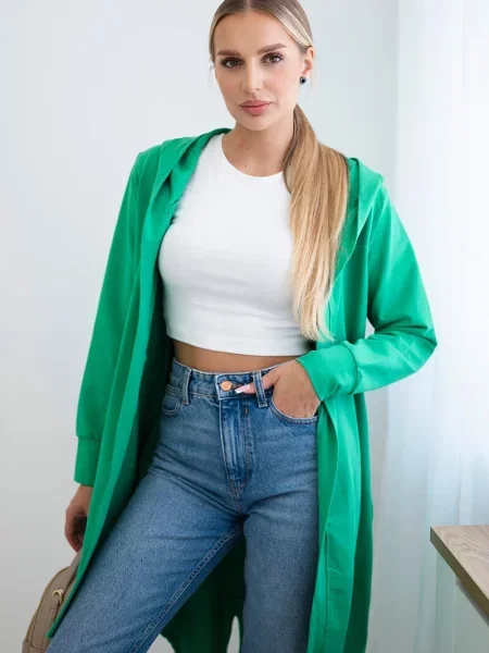 Koszulka Kesi z nadrukiem zielona