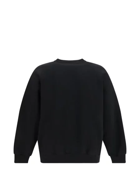 Pulover Balenciaga cu imagine negru