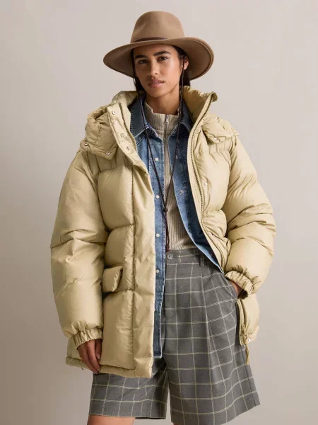 Зимова куртка Marc O'Polo denim бежевий