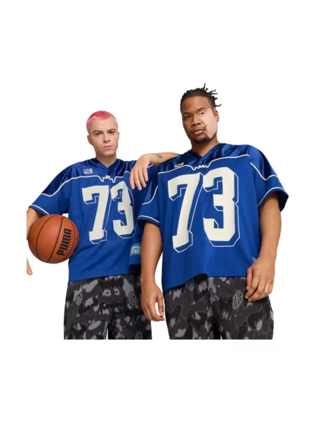 Puma T-Shirt Dress Code Football niebieski