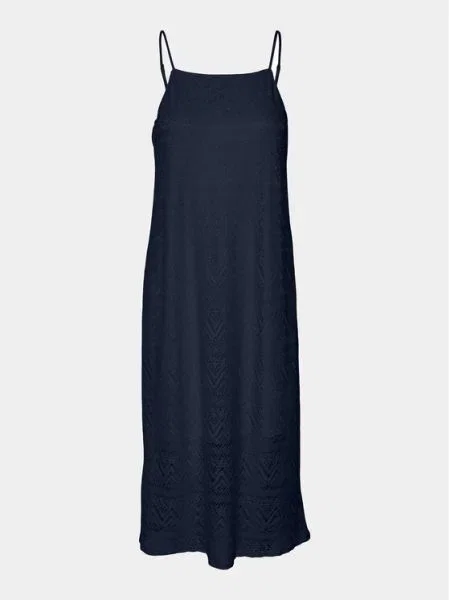 Vero Moda Letné šaty Maya Tmavomodrá