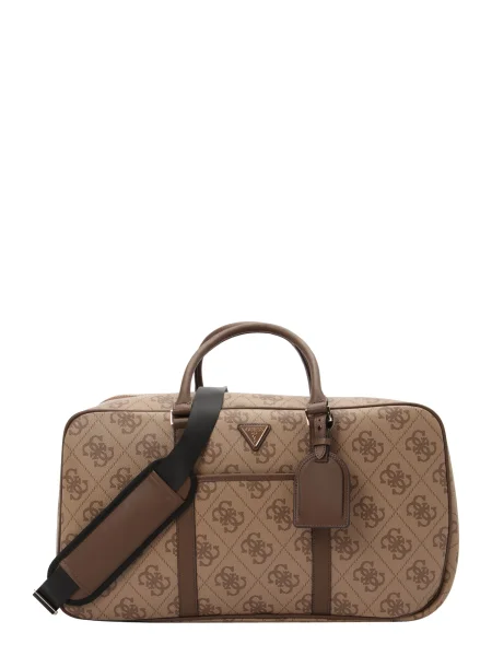 GUESS Vikend torba Berta / tamno smeđa