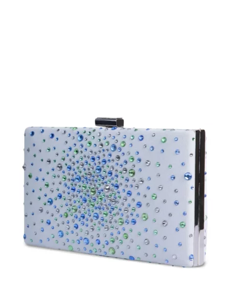 Кристал чанта тип портмоне Gemy Maalouf сиво