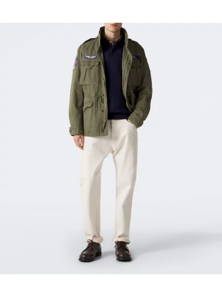 Vlnená polokošeľa Polo Ralph Lauren modrá
