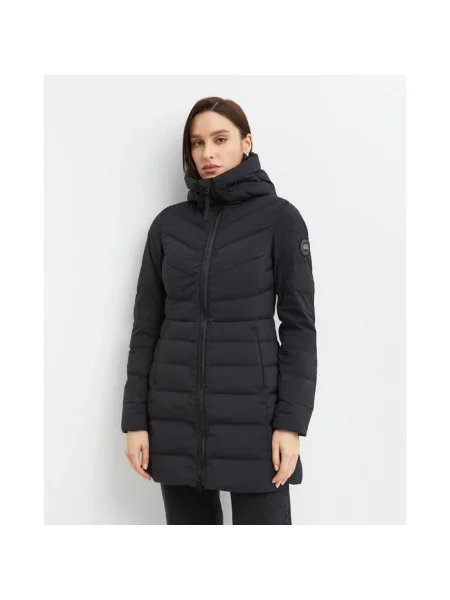 Krótki płaszcz Canada Goose czarny