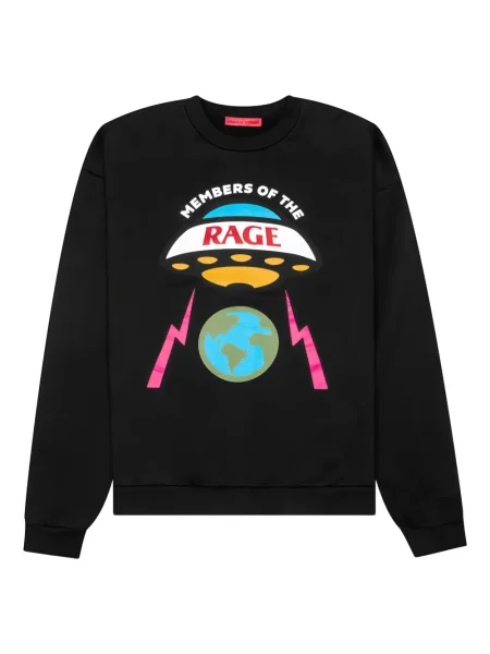 Hanorac crewneck Members Of The Rage negru