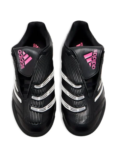 Prugaste tenisice Adidas Adizero s vezicama od brušene kože crna