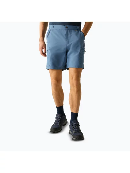 Férfi trekking rövidnadrág REGATTA Leesville III china blue. Méret: 30 kék