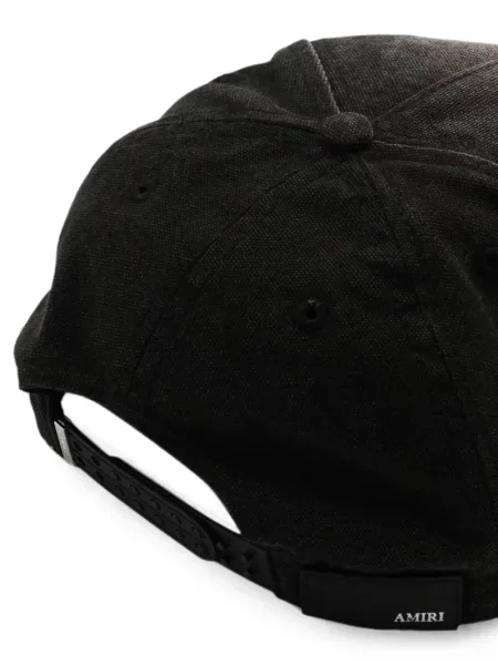 Șapcă Amiri cu broderie negru
