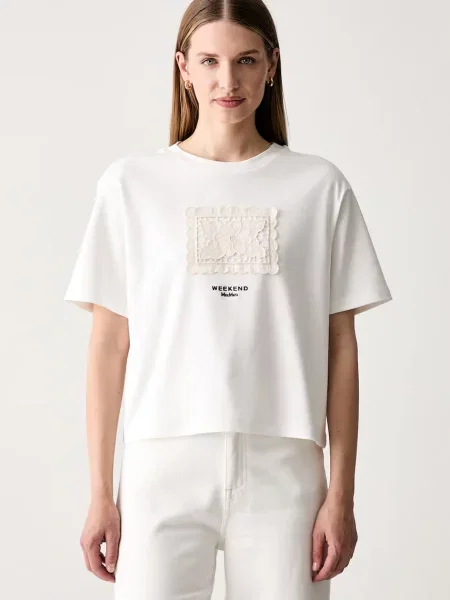 Weekend Max Mara tricou pentru femei din WKDSALA alb
