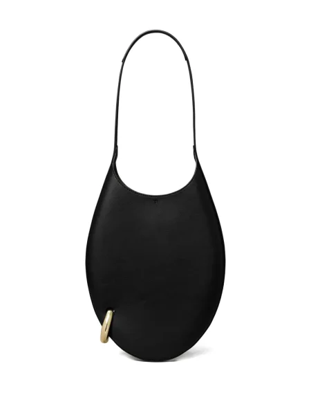Geanta de piele Tory Burch din piele negru