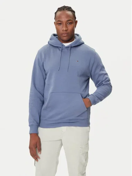 Dukserice Tommy Hilfiger sa dugačkim rukavima plava