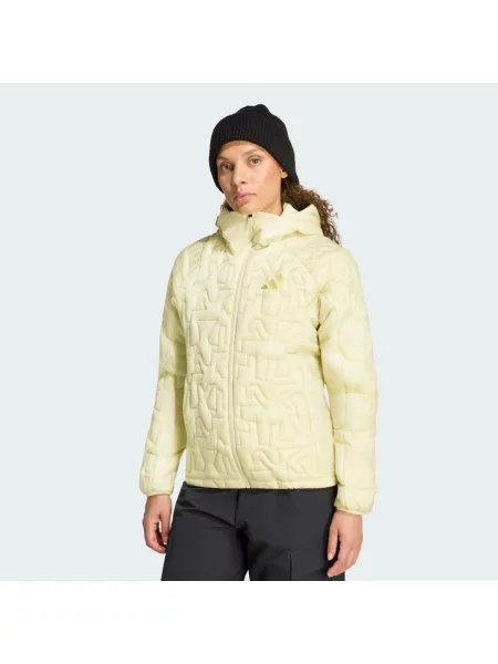Bunda Terrex Xperior PRIMALOFT Loose Fill Insulated Hooded žlutá