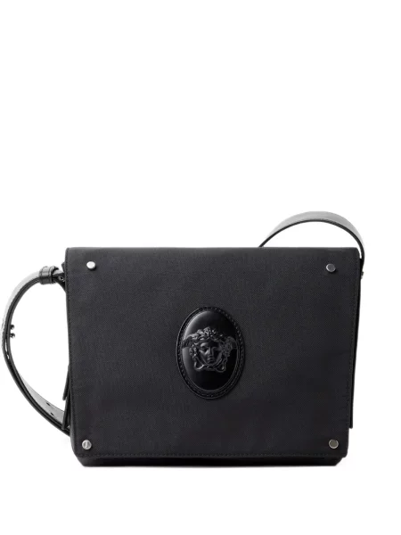 Crossbody taška Versace čierna