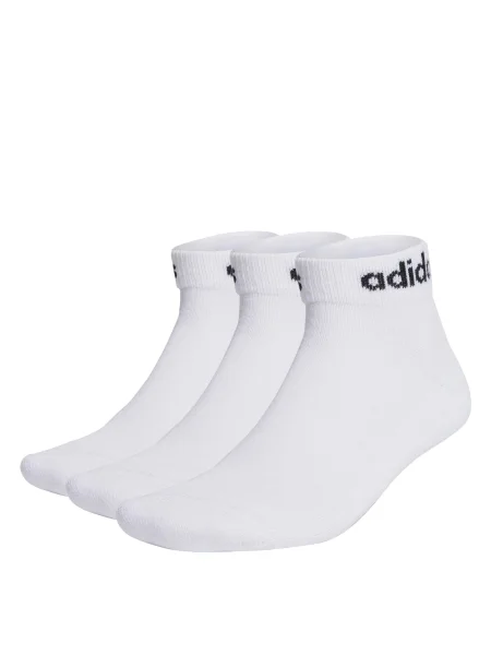 ADIDAS SPORTSWEAR Sportske čarape Linear Cushioned' bijela