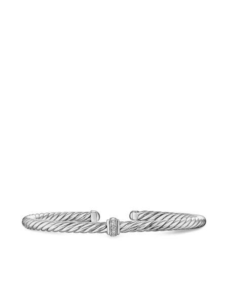 Brăţară David Yurman argintiu