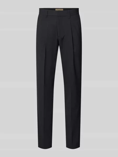 Krój tapered fit szerokość spodnie MOROT JOGGER Marc O'Polo × DFB Travel kolekcja granatowe