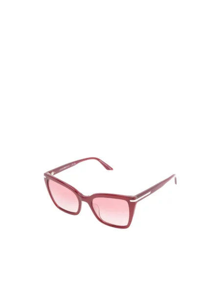 Okulary przeciwsłoneczne Emporio Armani czerwone