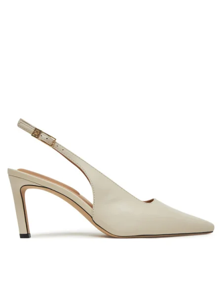 Tommy Hilfiger Обувки на Squared Toe бежов