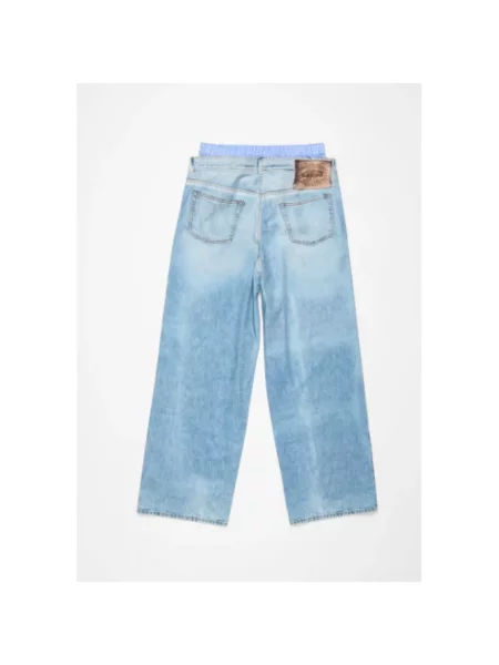 Jeansy Acne Studios niebieskie