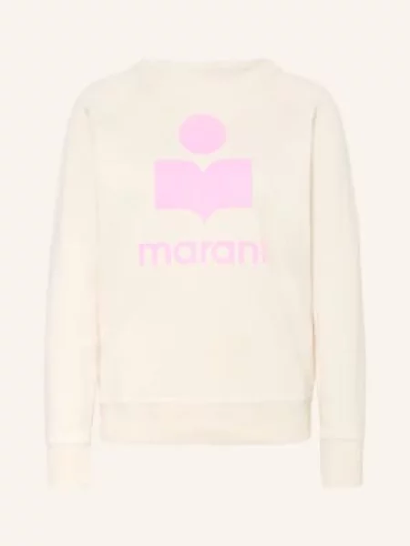 Marant Étoile Bluza Millyny weiss różowa
