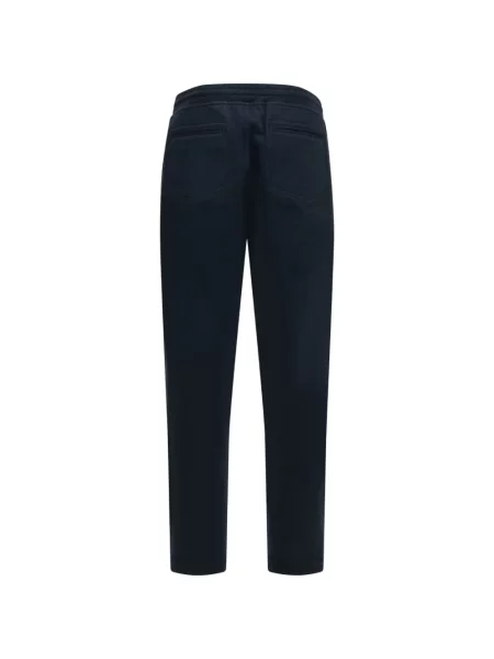 Pantaloni Brunello Cucinelli alergare cu cordon albastru