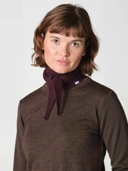 Klitmøller Collective Fular Violet burgundy roșu