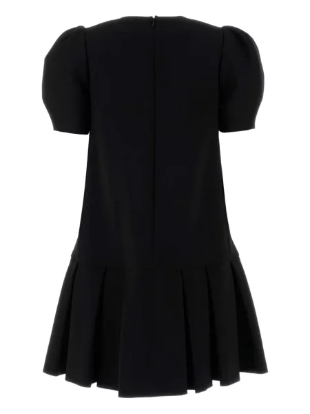 Rochie mini Moschino plisată de costum negru