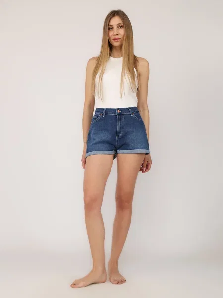Шорти джинсові YUKI синій